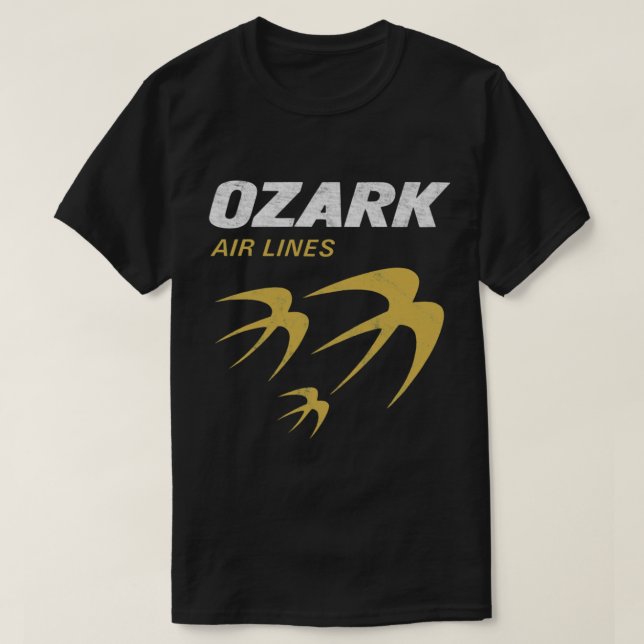 Retro Ozark Air Lines T-Shirt (Design vorne)