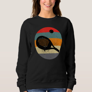 Retro Padel Tennis , Padel Tennis, Padel Trainer Sweatshirt