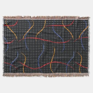 Retro Paint Spritzer und Punkte Decke