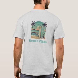 Retro Palm beach vibes T-Shirt