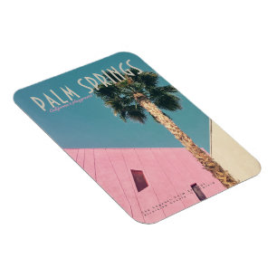Retro Palm Springs flexibler Magnet
