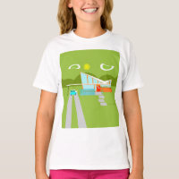 Retro Palm Springs House T - Shirt