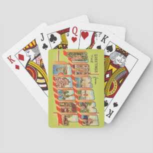 "Retro Panama-Kanal-Spielkarten Spielkarten