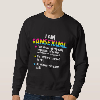 Retro Pansexual Pirate Lieben Alle Hintern Niedlic Sweatshirt