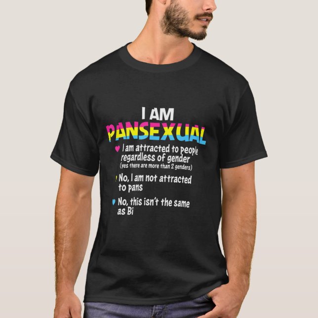 Retro Pansexual Pirate Lieben Alle Hintern Niedlic T-Shirt (Vorderseite)