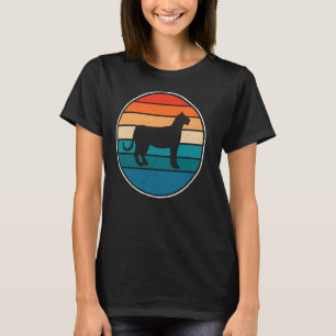 Retro Panther Vintag Style Niedlich Tiger T-Shirt