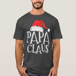 Retro Papa Claus Geschenk Funny Christmas T-Shirt