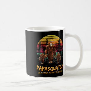 Retro Papa Squatch wie ein Großvater Funny Bigfoot Kaffeetasse