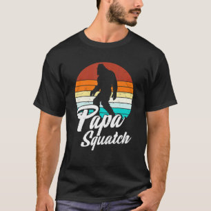 Retro Papa Squatch Yeti Vintag 1 T-Shirt