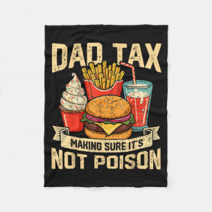 Retro Papa Steuer Sicherstellen, dass es nicht gif Fleecedecke