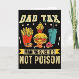 Retro Papa Steuer Sicherstellen Dass Es Nicht Gift Karte