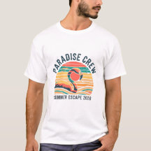 Retro Paradise Crew Sommer Escape 2026 Flamingo