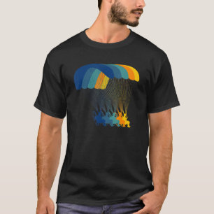 Retro Paramotor Vintag Paramotoring Paraglider Ha T-Shirt