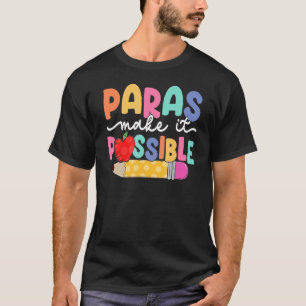 Retro Paras machen es möglich Paraprofessional Tee