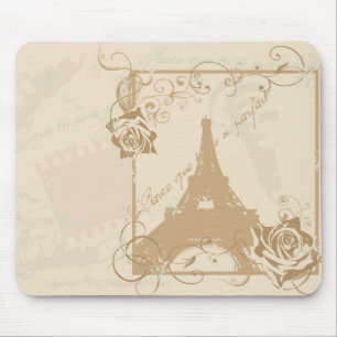 Retro-Paris-Mauspad Mousepad