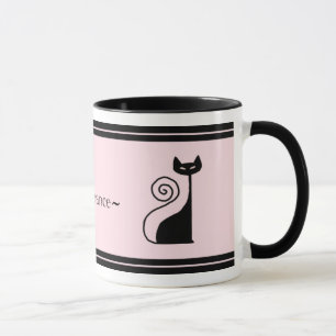 Retro-Paris-Schick-Kitty-Cat-Tasse Tasse