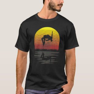 Retro Parkour Sunset Vintag 80 90 Old School Clas T-Shirt