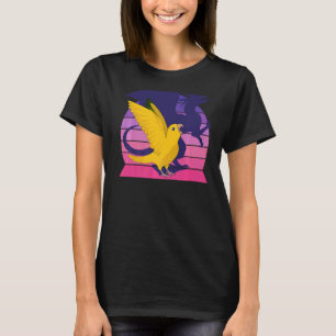 Retro Parrot I Dragon I schreiend Königin von Baye T-Shirt