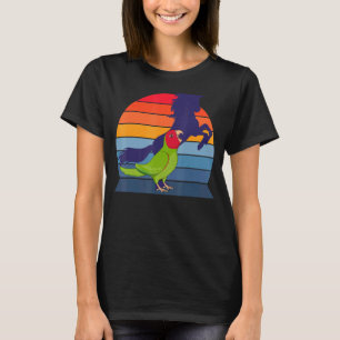 Retro Parrot I Einhorn I schreiend Red masked Conu T-Shirt