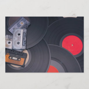 Retro-Party Einladung