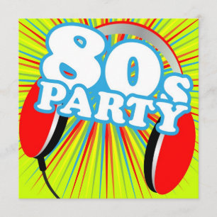 Retro-Party Einladung