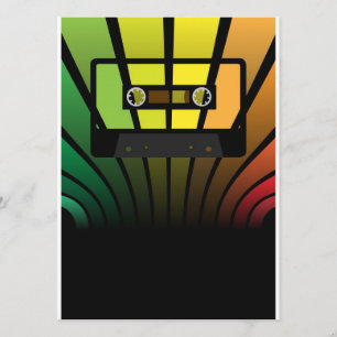 Retro Party Einladung