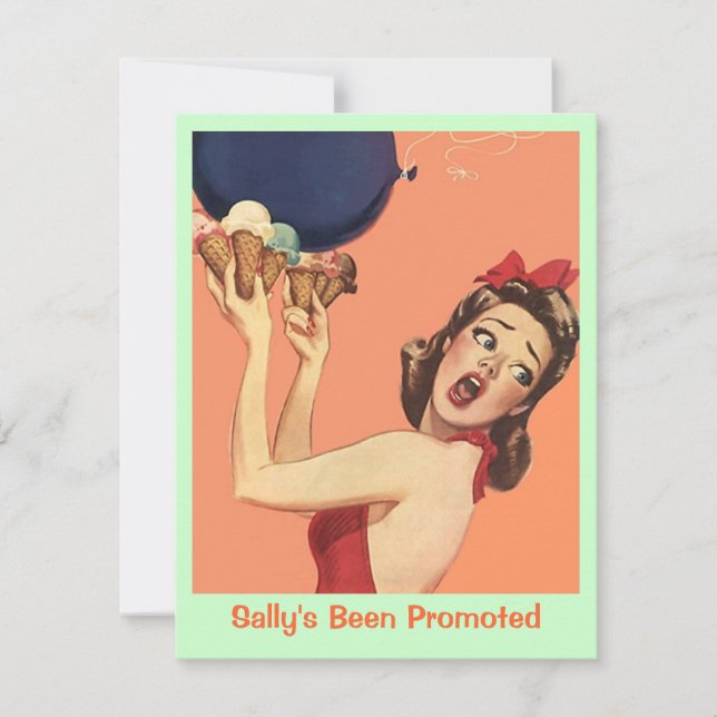 Retro-Party für jede Einladung (Vorderseite)