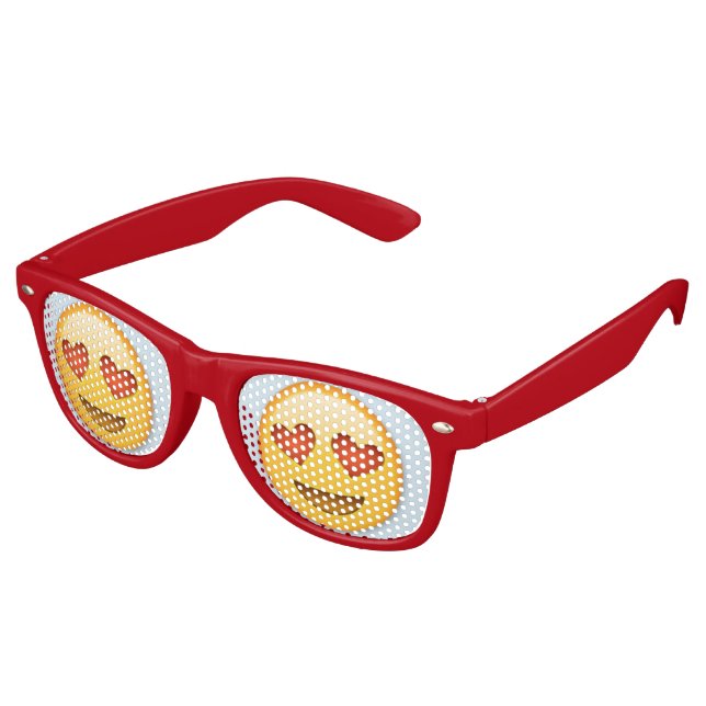 Retro Party Shades Sonnenbrille (Schrägansicht)
