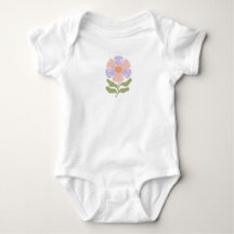 Retro-Pastell "Soft Mama" Groovy-Blumentypografie