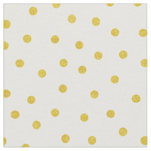 Retro Pastellfarben Glitzer Goldpolka-Punktmuster Stoff