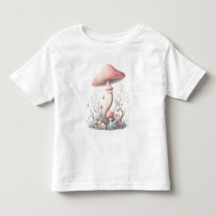 Retro Pastellpilze in sanften Farben 03 Kleinkind T-shirt