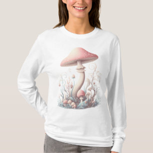 Retro Pastellpilze in sanften Farben 03 T-Shirt