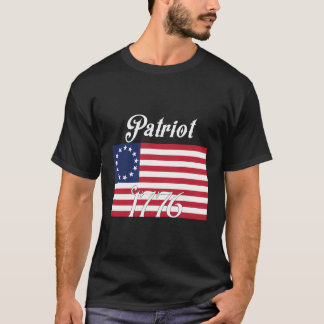 Retro Patriot 1776 Vintage Betsy Ross Flagge USA 2 T-Shirt