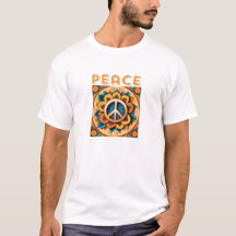Retro Peace Graphic-Shirt