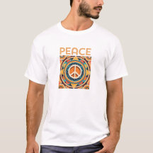 Retro Peace Graphic-Shirt