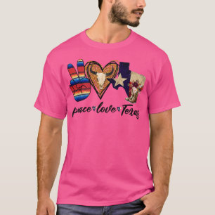 Retro Peace Liebe Tees Cowboy Boots Western Countr