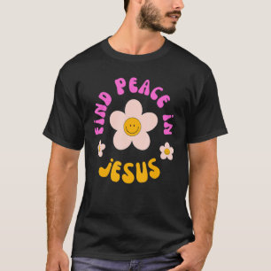 Retro Peace Vintag Jesus Freak 60er Jahre T-Shirt
