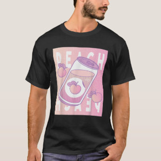 Retro Peach Vaporwave 90er Jahre Japanische ästhet T-Shirt