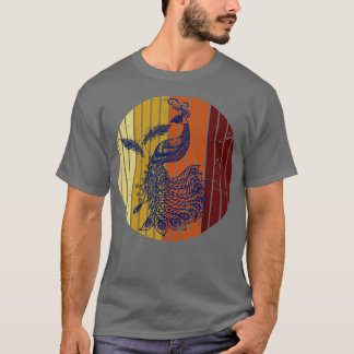Retro Peacock T-Shirt