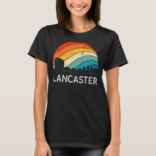 Retro Pennsylvania Lancaster Skyline Vintag Urban T-Shirt