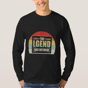 Retro-Pensionierung der Legende hat Boss Manag T-Shirt