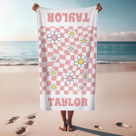 RETRO Personalisiert Beach Handtuch Individuelle N