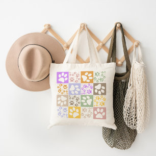 Retro Pet Checked Tragetasche