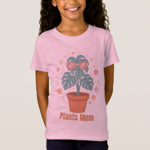 Retro Pflanzen Mama T-Shirt
