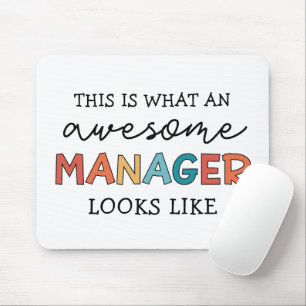 Retro Phantastisch Manager Funny Mousepad
