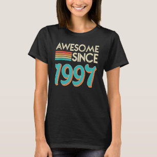 Retro Phantastisch Seit 1997 25. Geburtstag Vintag T-Shirt