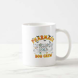 Retro Pharmacy Boo Crew Ghost Technician Halloween Kaffeetasse