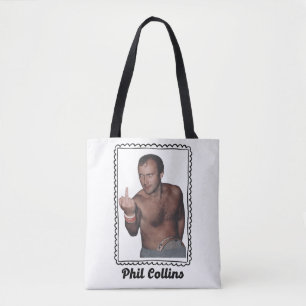 Retro Phil Collins Vintage 80er Musik Fan Art