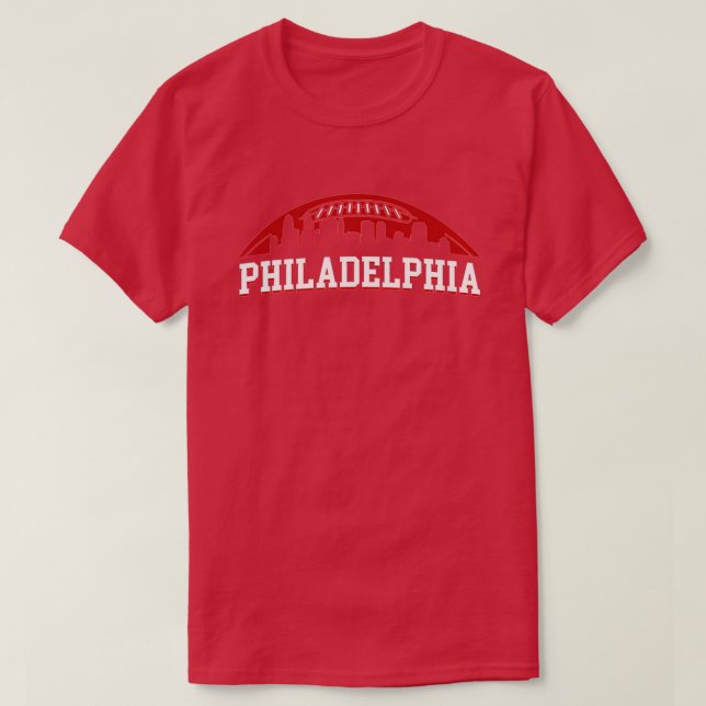Retro Philadelphia Baseball Vintag Philly Swoosh T-Shirt (Design vorne)