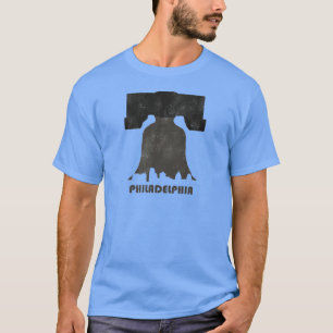Retro Philadelphia Skyline-Männer T-Shirt